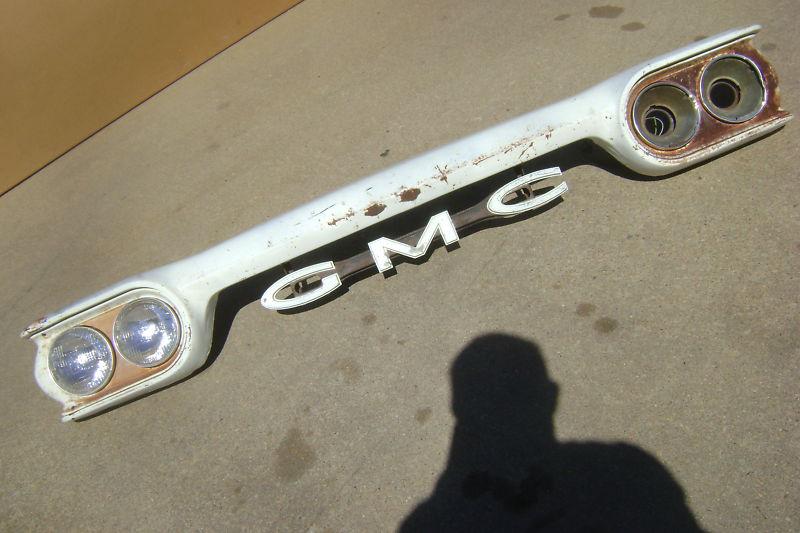 Gmc pickup truck grill solid 1966 66 1965 65 1964 64 1963 63 1962 62 1961 1960