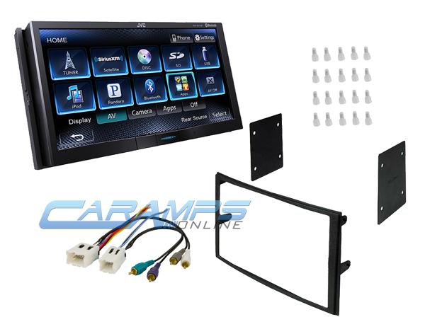 2003-2005 350 z jvc 7" touchscreen bluetooth car stero with installation kit