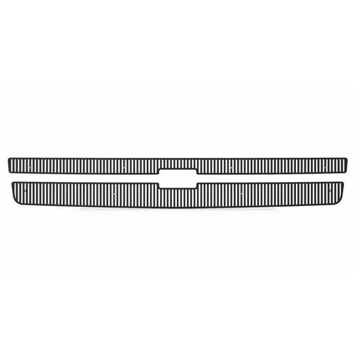 Chevy silverado 1500 07-13 vertical billet black grille insert aftermarket trim