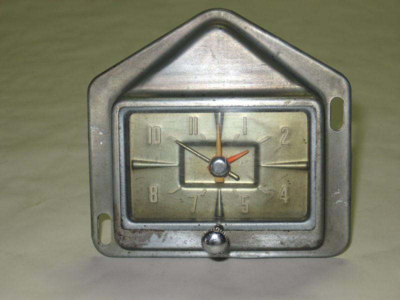 Late 1950's ford westclox electric dash clock 12-volt unknown condition