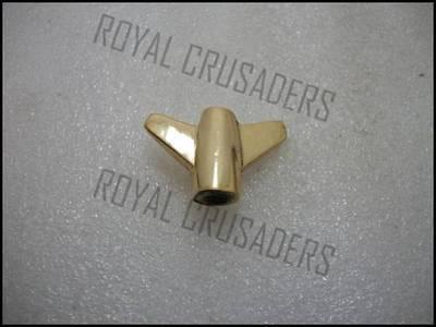 Royal enfield brass rear brake wing nut