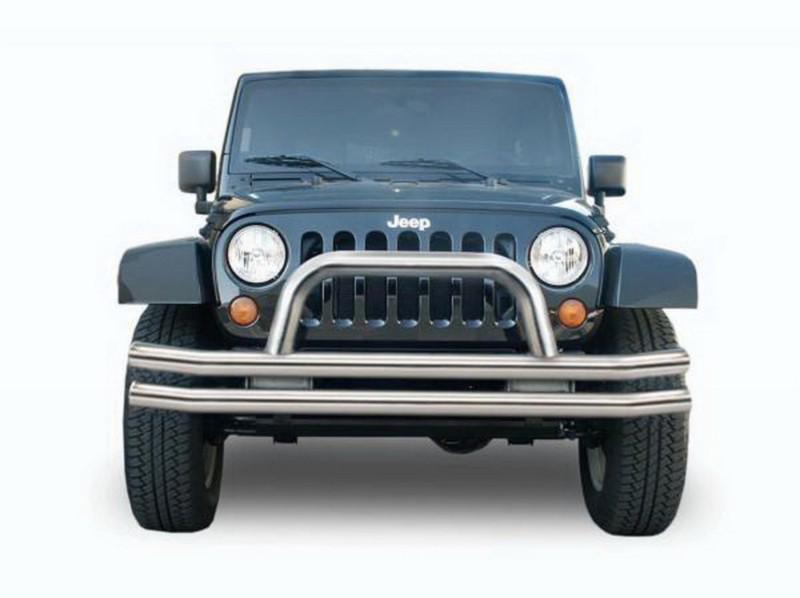 Rampage 86620 front double tube bumper 07-13 wrangler