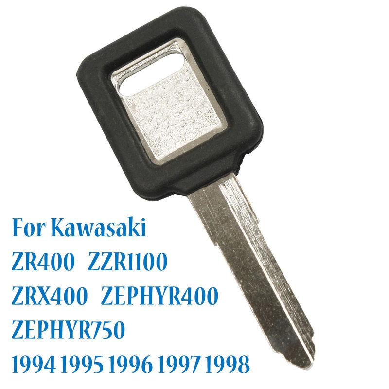Blank uncut key for kawasaki zr400 zzr1100 zrx400 zephyr400 zephyr750 1994-1998