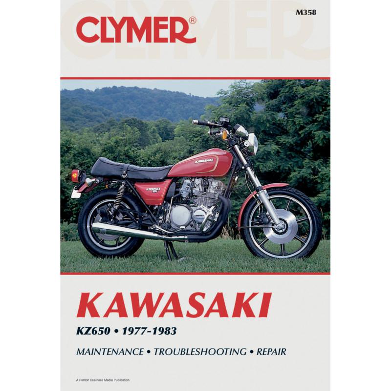 Clymer m358 repair service manual kawasaki kz650 1977-1983