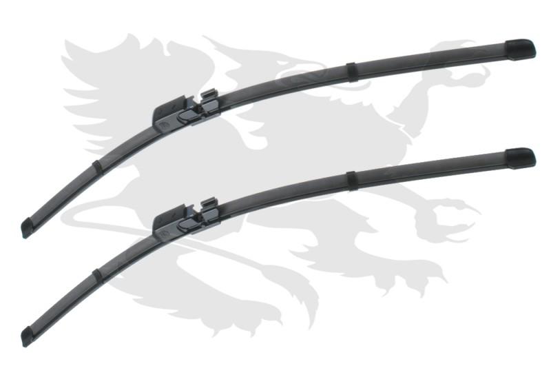 New oem mercedes w203 w209 22" windshield wiper blade set (x2) valeo #2038201545