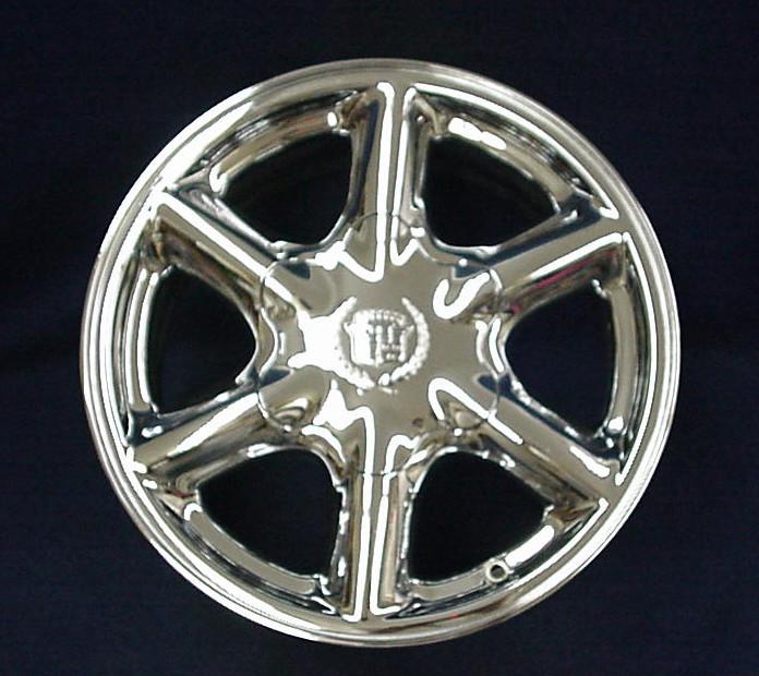 Cadillac escalade 99-00 16" 6 spoke chrome alloy / aluminum wheels - set of 4 