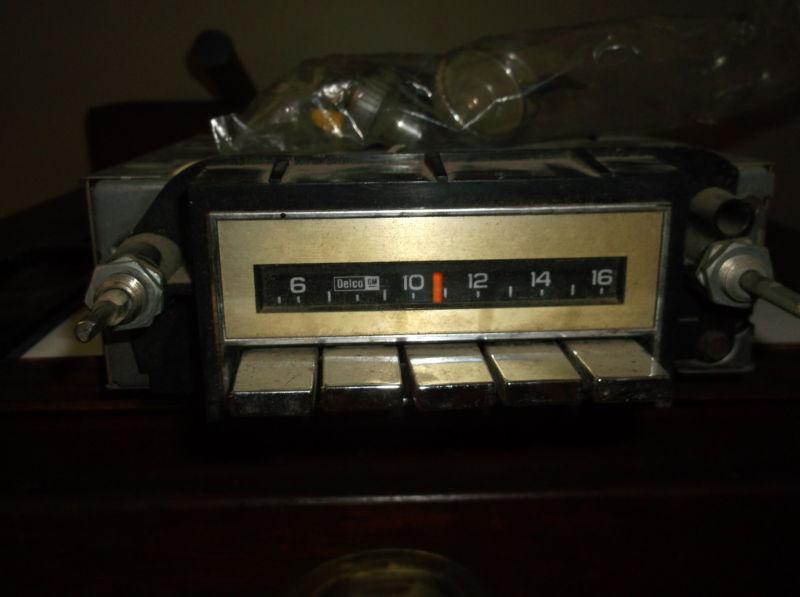 Vintage ac delco gm chevrolet truck am car radio