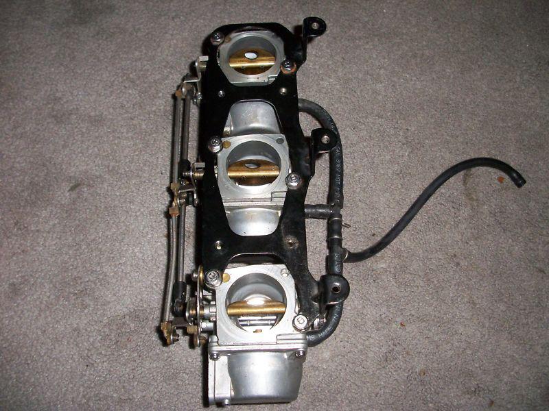 Yamaha outboard carburetor assy set ( 3 ) 1989 85hp 85 90hp 90 hp 