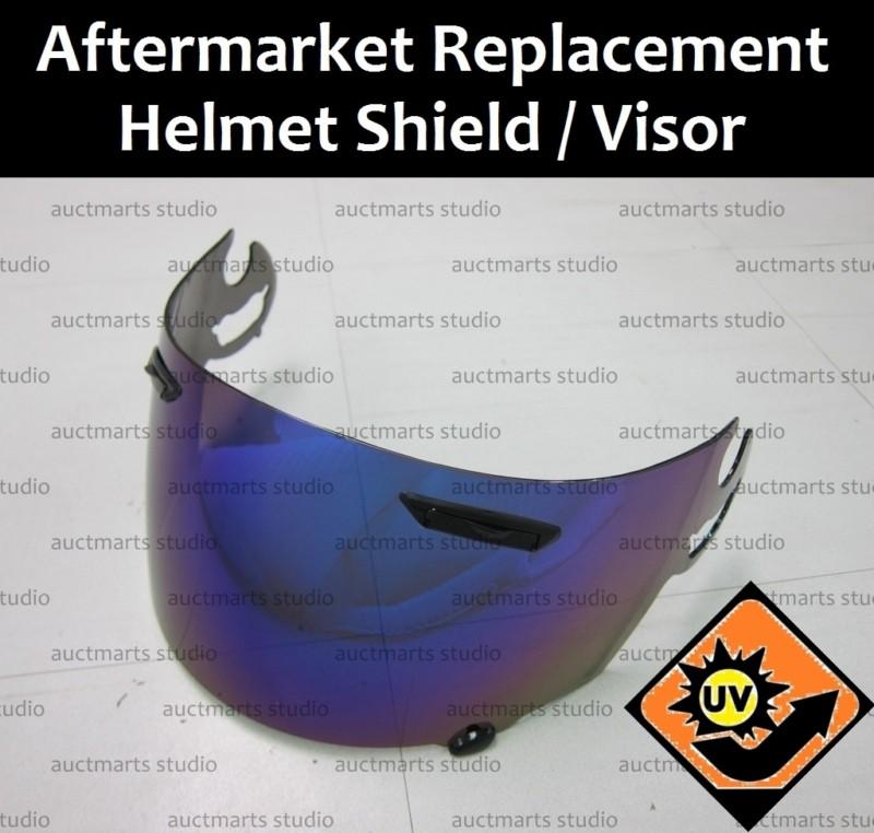 Polycarbonate shield visor arai rx7 rr5 rxq corsair quantum vector helmet bu d