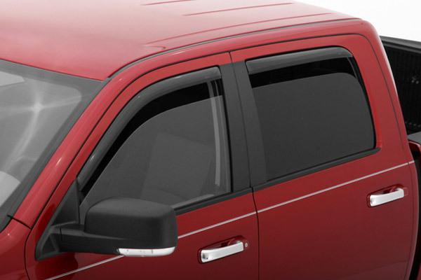 09-13 dodge ram quad cab avs front & rear pair 4pc vent visors 94101
