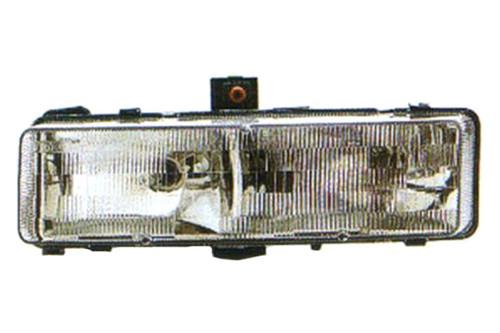 Replace gm2502152 - 93-96 oldsmobile cutlass front lh headlight assembly