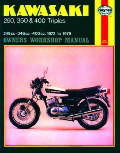 1972-1979 kawasaki s1 s2 s3 kh 250 350 400 manual