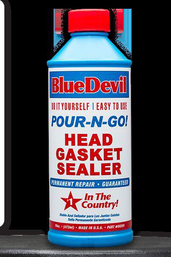 Head gasket sealant blue devil permanent sealer 16 oz