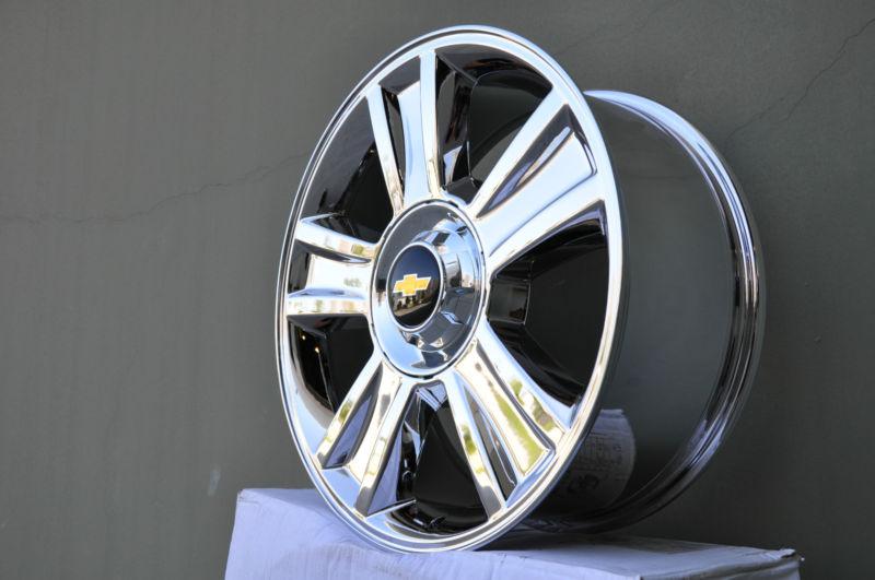 Chevrolet ltz wheels rims 20" silverado tahoe sierra yukon xl cadillac and more
