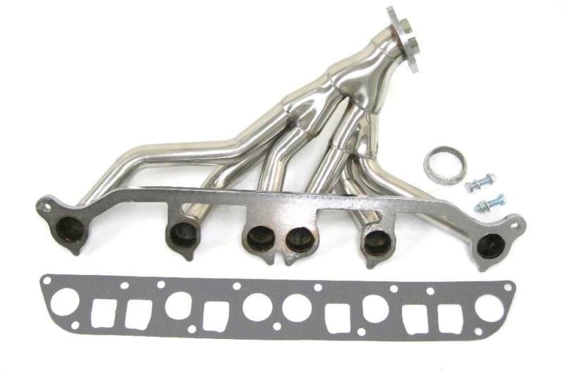 1 day 1991 - 1999 jeep wrangler 4.0 l cherokee polished stainless steel header