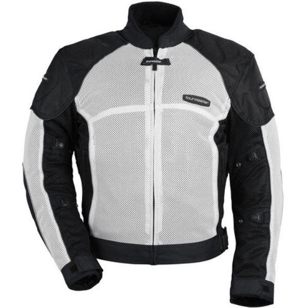 Tourmaster intake air series 3 white 2xl textile mesh motorcycle jacket xxl