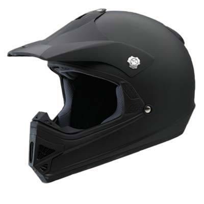 Scorpion vx-9 solid youth mx helmet matte black