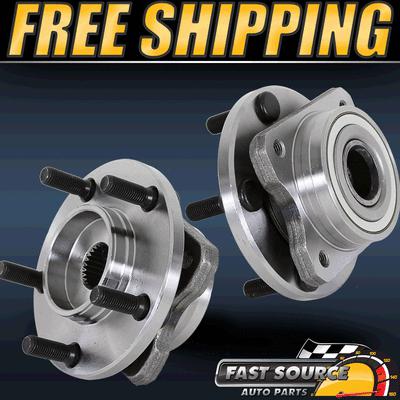 2 new front dodge caravan voyager town country wheel hub and bearing assembly