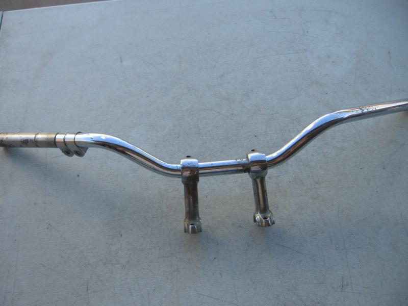 Triumph bsa norton handlebars with dogbone risers