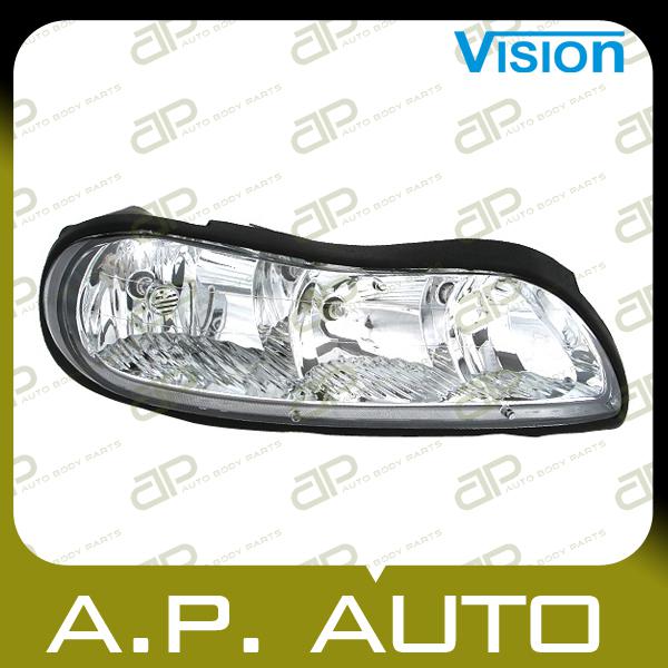 Head light lamp assembly 97-99 oldsmobile cutlass right r/h gl gls replacement