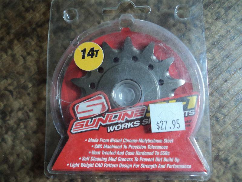 New sunlinesteel  counter shaft sprocket 0427-520-14 14 tooth 520 chain