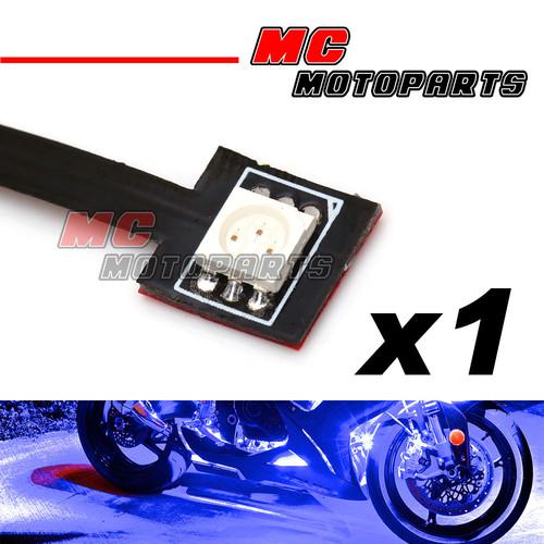 1 pc blue tiny prewired smd led 5050 12v accent light for victory motorcycle