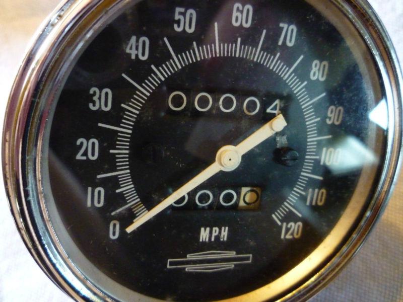 Harley davidson sportster speedometer  late 1960's - early 1970's ?