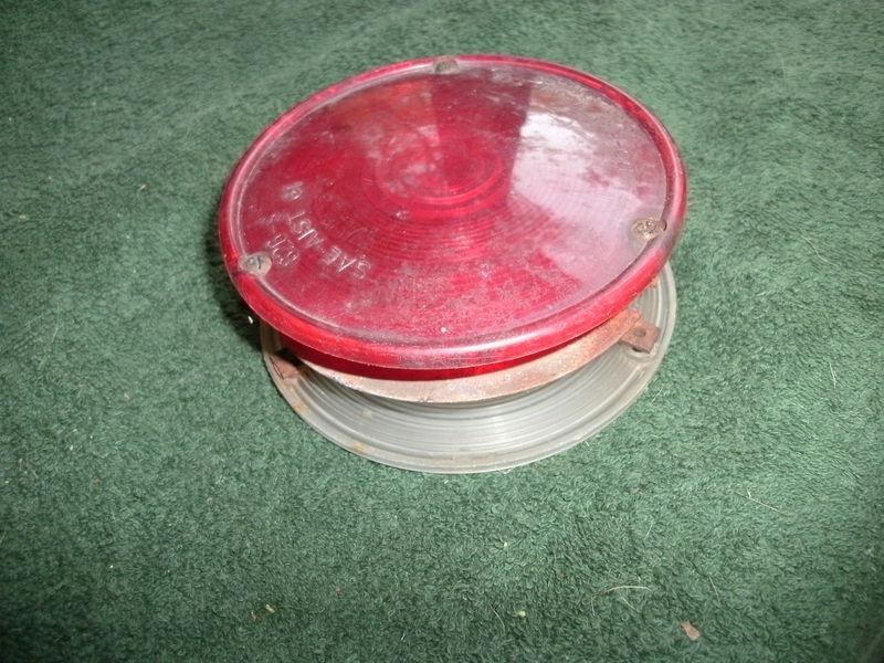 Old- vintage- light- lens -hotrod -lead -sled- rat rod