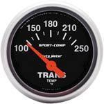 Autometer sport comp  series-trans temp gauge 2-1/16" electrical 100 -250 f 3357