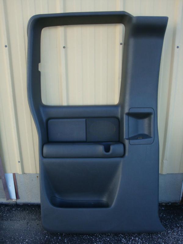 Chevrolet silverado gmc sierra driver left rear door panel fits 03 04 05 06 07