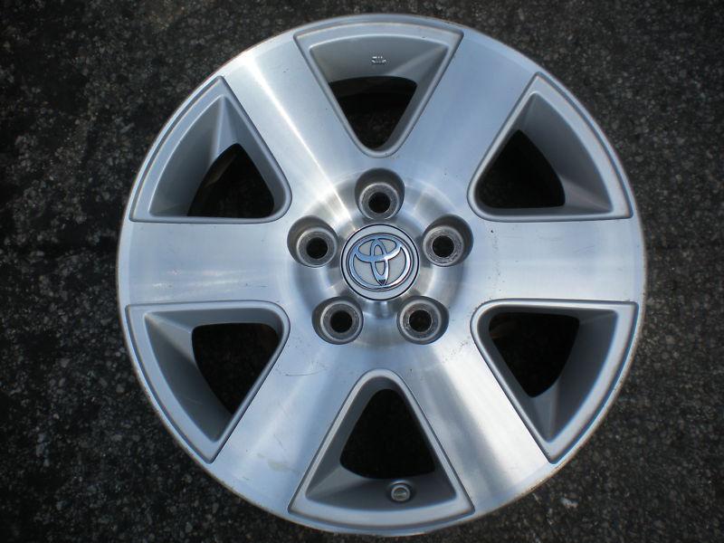 Toyota sienna 04 - 09 factory oem rim wheel 16" alloy used original