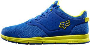 Fox racing motion select mens training shoe royal blue/yellow 10