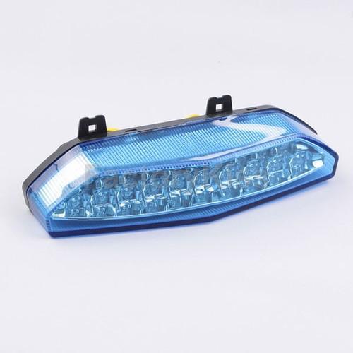 Hot integrated led tail+turn light for kawasaki zx 6r 07-08 blue