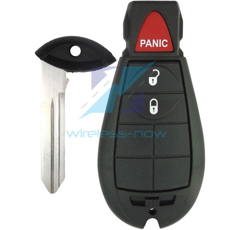 New replacement key remote fobik keyless entry fob prox uncut blade van