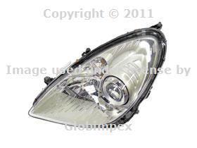 Mercedes r171 (05-10) headlight assembly (halogen) left oem + 1 year warranty