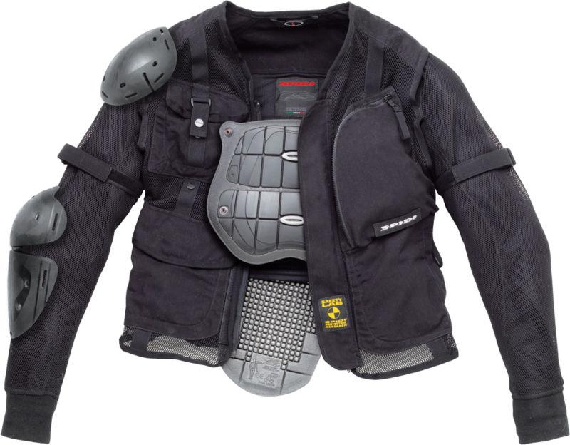 Spidi sport s.r.l. multitech armor tex motorcycle jacket black xx-large
