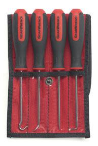 Kd gearwrench 84040 4 pc. mini hook and pick set