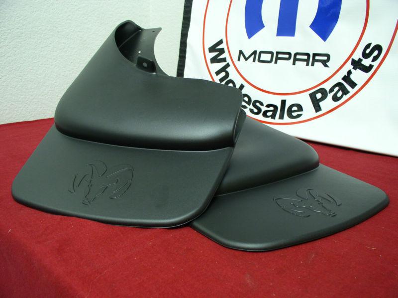 2003 - 2005 dodge ram rear deluxe molded splash guards