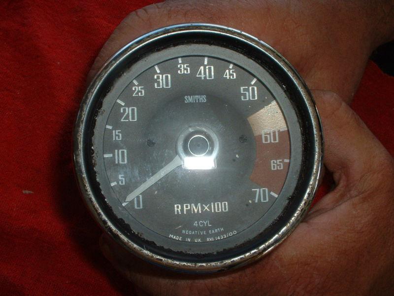 Mgb tachometer, smiths rvi 1433/00, 1970-72