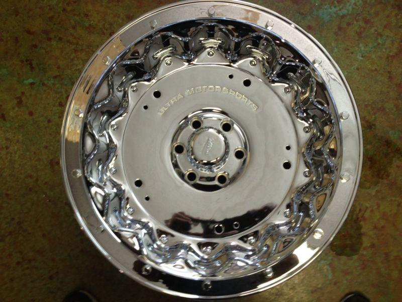 Four new 20 inch ultra gladiator wheels rims 04-13 ford f150 chrome 20x10 6x135 