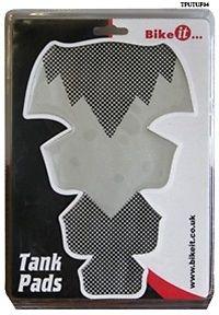 Tank pad protection  silver carbon
