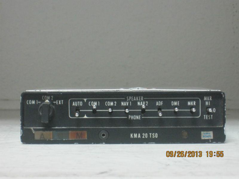 King kma 20 audio panel
