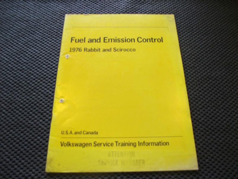 Voklswagen fuel and emission control
