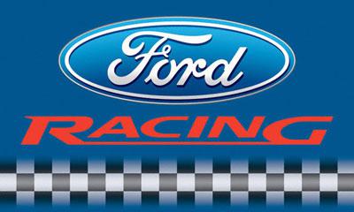 Ford racing flag 3' x 5' blue banner jx*
