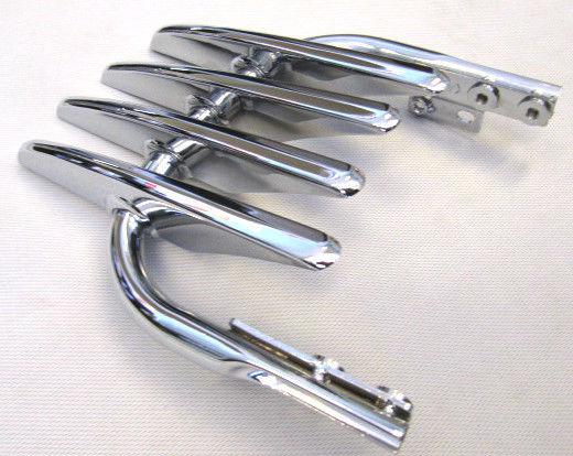 Rigid stealth luggage rack for harley road glide,road king,electra glide '99-'08