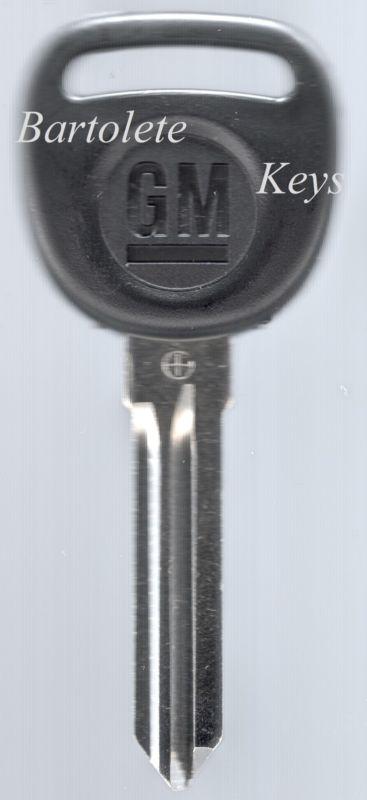Oem transponder key blank fits 2005 2006 2007 2008 2009 pontiac g5 g6 pursuit