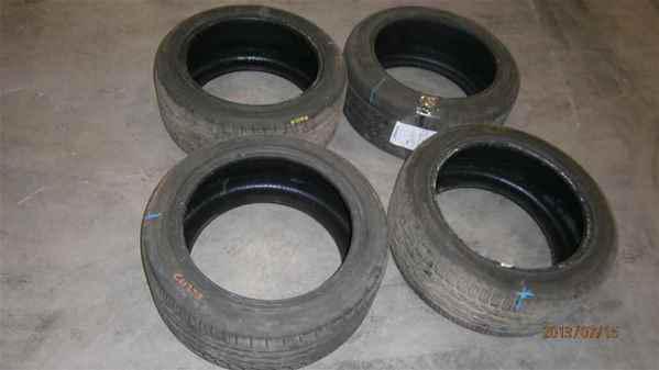 Dunlop signature 235/45/r17 set of 4 tires 9/32nds lkq