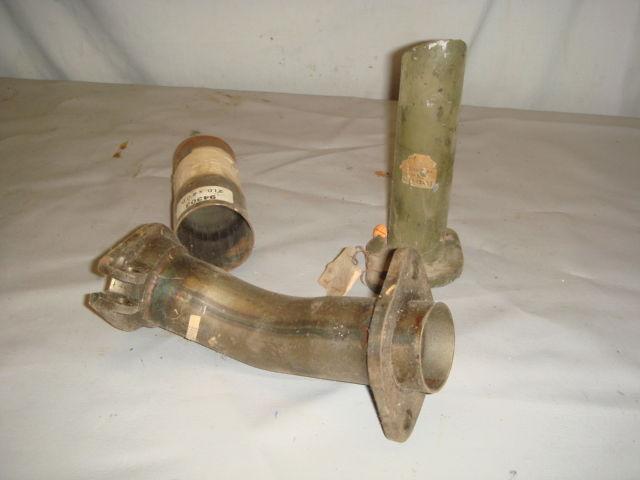 Vintage m37 extension exhaust tailpipe