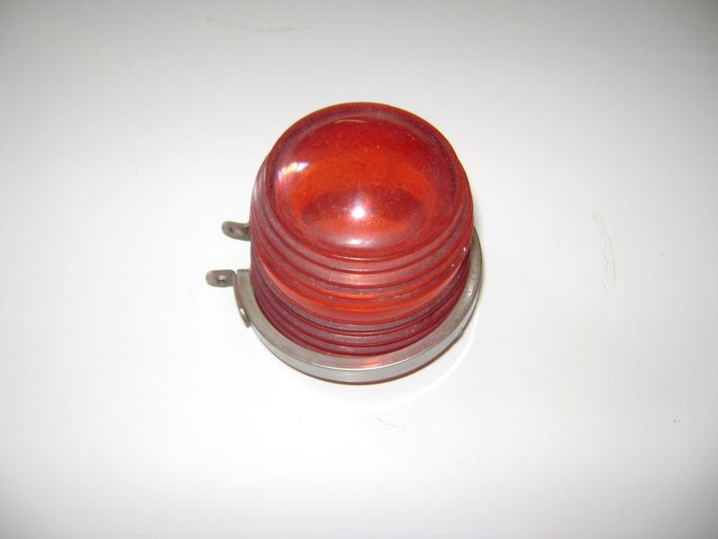 Cessna red beacon lens with attach ring