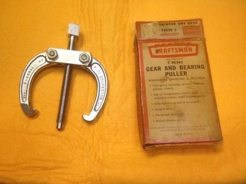 Craftsman 3" gear and bearing puller (9-46911) vintage never used